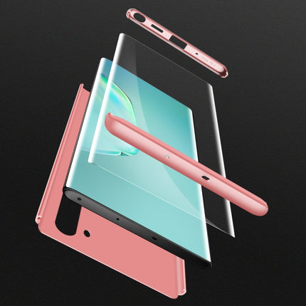 GKK Three Stage Splicing Full Coverage PC Case For Galaxy Note10(Rose Gold)-garmade.com