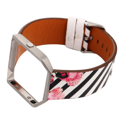 For Fitbit Blaze Leather Replacement Strap Watchband(A)-garmade.com