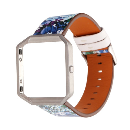 For Fitbit Blaze Leather Replacement Strap Watchband(G)-garmade.com