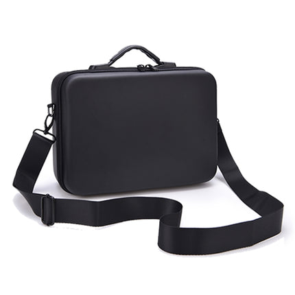 LS4456 Portable Drone PU Shoulder Storage Bag Handbag for DJI Mavic Mini 2(Black + Black Liner)-garmade.com