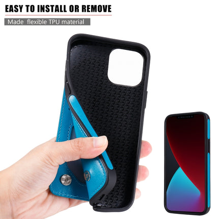 Skull Head Embossing Pattern Shockproof Protective Case with Holder & Card Slots & Wallet For iPhone 12 mini(Brown)-garmade.com