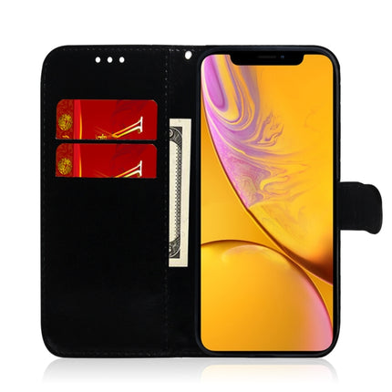 For iPhone XR Solid Color Colorful Magnetic Buckle Horizontal Flip PU Leather Case with Holder & Card Slots & Wallet & Lanyard(Purple)-garmade.com