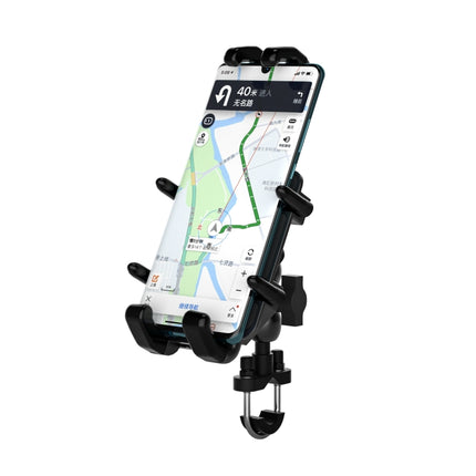 WUPP CS-1205A1 All Aluminum Alloy Motorcycle Navigation Bracket Phone Holder-garmade.com