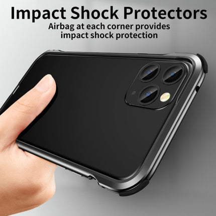 Shockproof Metal Protective Frame For iPhone 11 Pro(Red)-garmade.com