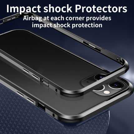 Shockproof Metal Protective Frame For iPhone 12 mini(Silver)-garmade.com