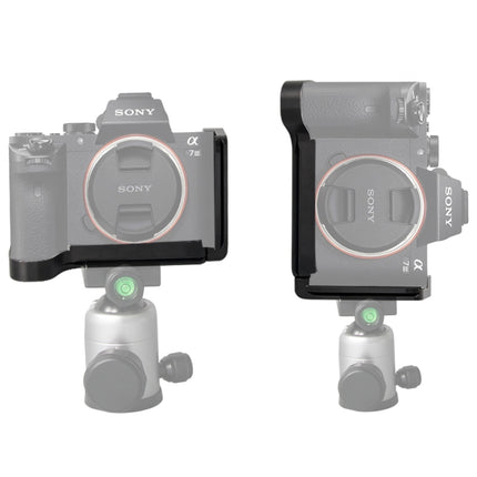 BEXIN A73 L-plate Camera Vertical Clapper for A7M3 A7III A7RIII Camera(Black)-garmade.com