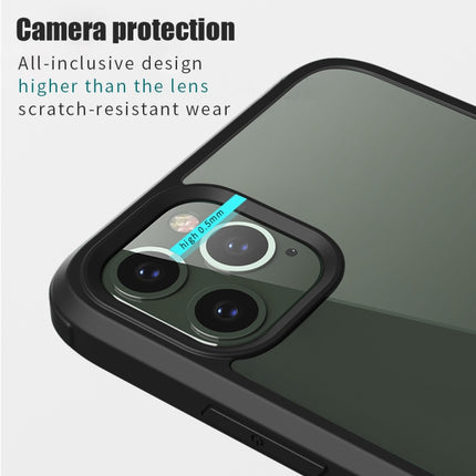 Double-sided Plastic Glass Protective Case For iPhone 11(Black)-garmade.com