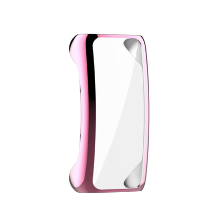 For Fitbit Inspire 2 Full Coverage PC Protective Case Cover(Pink)-garmade.com