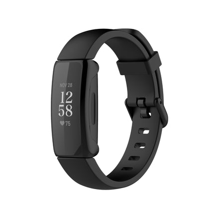 For Fitbit Inspire 2 Full Coverage PC Protective Case Cover(Black)-garmade.com