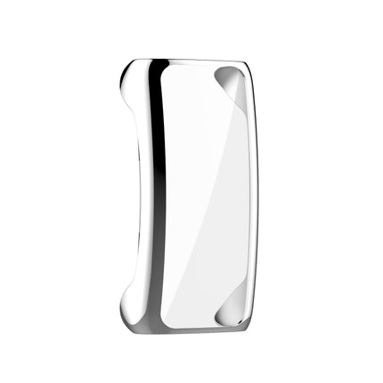 For Fitbit Inspire 2 Full Coverage PC Protective Case Cover(Silver)-garmade.com