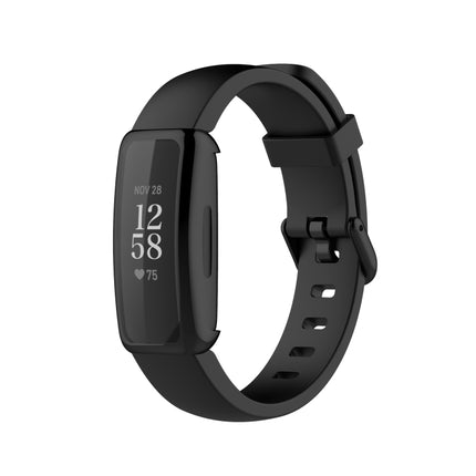 For Fitbit Inspire 2 Full Coverage TPU Protective Case Cover(Black)-garmade.com