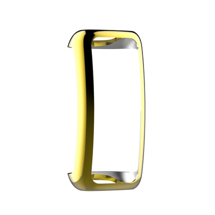For Fitbit Inspire 2 Full Coverage TPU Protective Case Cover(Gold)-garmade.com