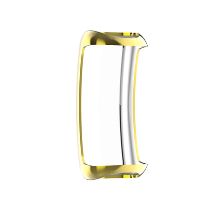 For Fitbit Inspire 2 Full Coverage TPU Protective Case Cover(Gold)-garmade.com