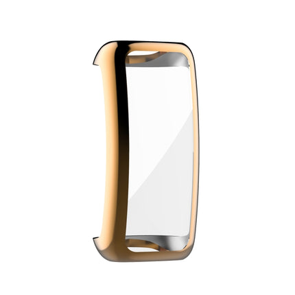 For Fitbit Inspire 2 Full Coverage TPU Protective Case Cover(Rose Gold)-garmade.com