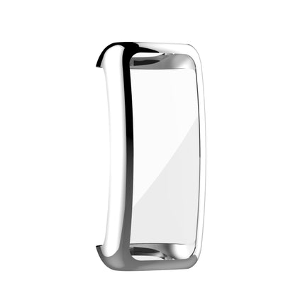 For Fitbit Inspire 2 Full Coverage TPU Protective Case Cover(Silver)-garmade.com