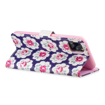 Horizontal Flip Leather Case with Holder & Card Slots & Wallet For iPhone 12 / 12 Pro(Pink Rose)-garmade.com