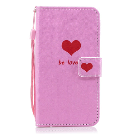 Horizontal Flip Leather Case with Holder & Card Slots & Wallet For iPhone 12 / 12 Pro(Heart)-garmade.com