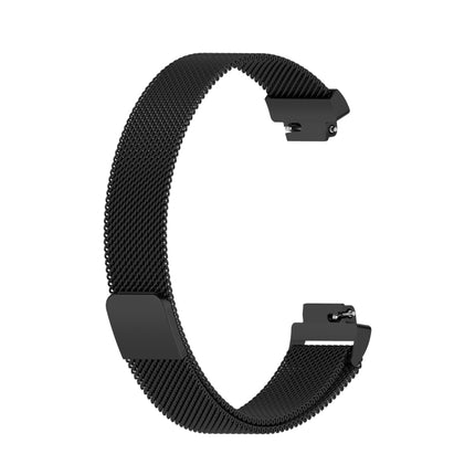 For Fitbit Inspire 2 Milanese Replacement Wrist Strap Watchband, Size:S(Black)-garmade.com