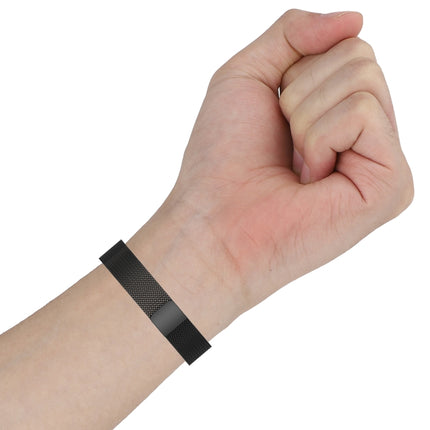 For Fitbit Inspire 2 Milanese Replacement Wrist Strap Watchband, Size:L(Black)-garmade.com