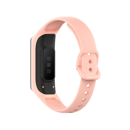 For Samsung Galaxy Fit 2 Silicone Replacement Wrist Strap Watchband(Pink)-garmade.com