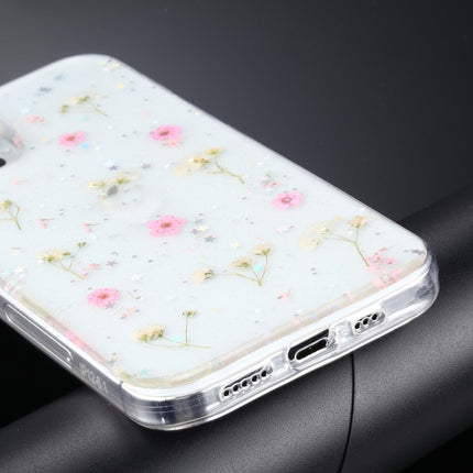 Gypsophila Flowers Pattern TPU Protective Case For iPhone 11 Pro(Pink)-garmade.com