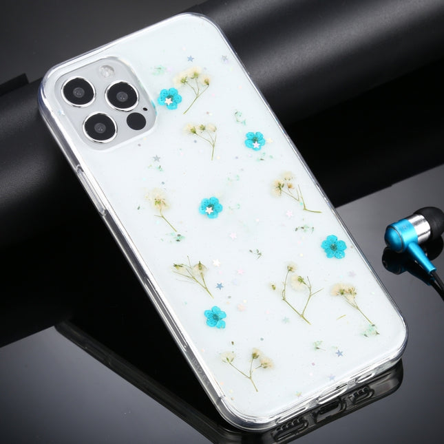 Gypsophila Flowers Pattern TPU Protective Case For iPhone 11 Pro(Green)-garmade.com