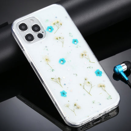 Gypsophila Flowers Pattern TPU Protective Case For iPhone 11 Pro Max(Green)-garmade.com