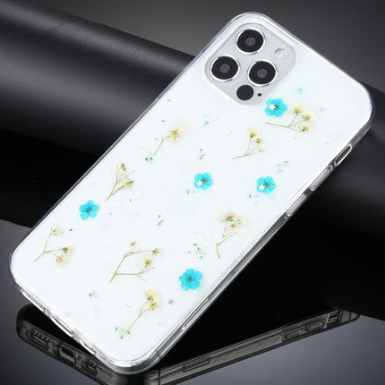 Gypsophila Flowers Pattern TPU Protective Case For iPhone 11 Pro Max(Green)-garmade.com