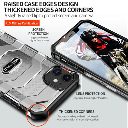 wlons Explorer Series PC+TPU Protective Case For iPhone 12 mini(Red)-garmade.com