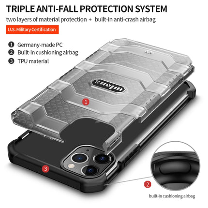 wlons Explorer Series PC+TPU Protective Case For iPhone 12 / 12 Pro(Dark Green)-garmade.com