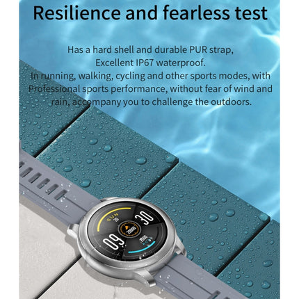 CF22 1.3 inch IPS Color Screen IP67 Waterproof Smart Watch, Support Sleep Monitor / Heart Rate Monitor / Blood Pressure Monitor(Black)-garmade.com