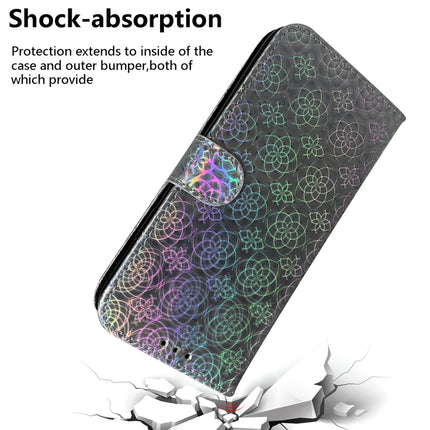 For Samsung Galaxy S21+ 5G Solid Color Colorful Magnetic Buckle Horizontal Flip PU Leather Case with Holder & Card Slots & Wallet & Lanyard(Silver)-garmade.com