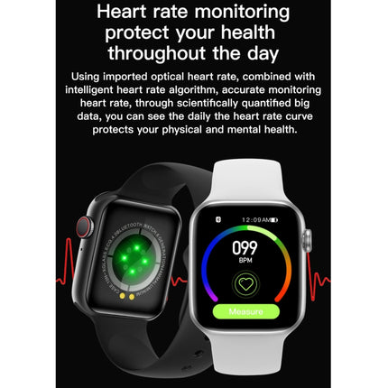 T500+ 1.75 inch IPS Screen IP67 Waterproof Smart Watch, Support Sleep Monitor / Heart Rate Monitor / Bluetooth Call, Style:Sport Button Strap(Red)-garmade.com