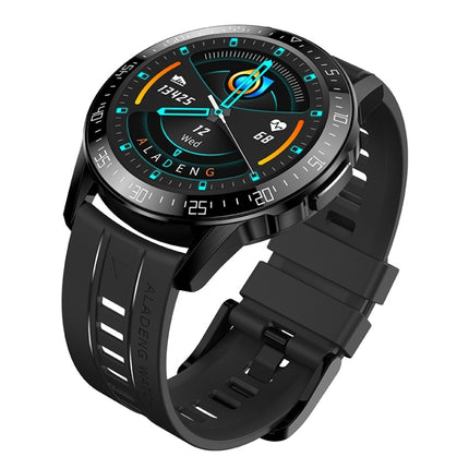 GT3 1.3 inch Full-fit Round Screen Smart Watch, Support Sleep Monitor / Heart Rate Monitor / Temperature Monitoring(Black)-garmade.com
