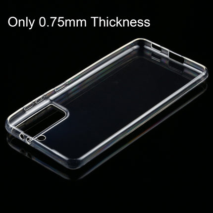 For Samsung Galaxy S21 5G 0.75mm Ultrathin Transparent TPU Soft Protective Case-garmade.com
