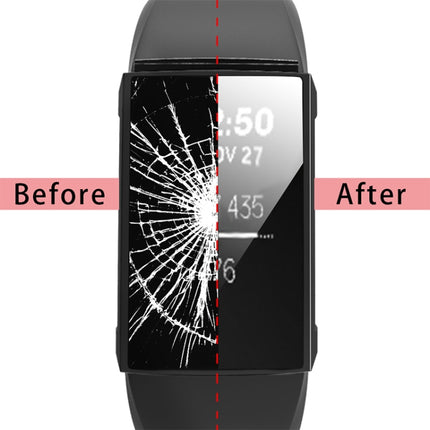 For Fitbit Charge 3 / 4 Full Coverage Plating TPU Watch Case(Black)-garmade.com