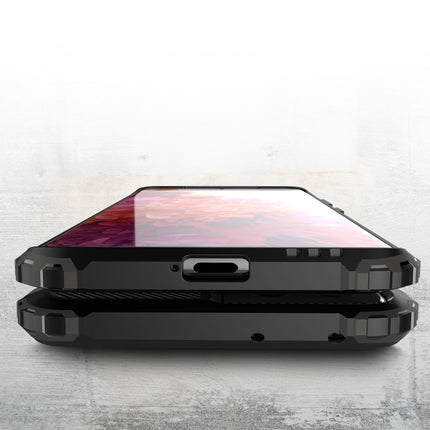 For Samsung Galaxy S21 Ultra 5G Magic Armor TPU + PC Combination Case(Black)-garmade.com
