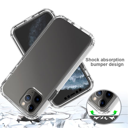 Shockproof High Transparency Two-color Gradual Change PC+TPU Candy Colors Protective Case For iPhone 11 Pro(Black)-garmade.com