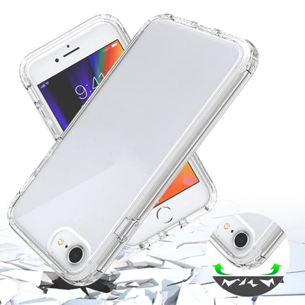 Shockproof High Transparency Two-color Gradual Change PC+TPU Candy Colors Protective Case For iPhone 6 / 6s(Transparent)-garmade.com
