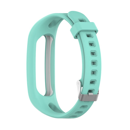 For Huawei Honor Band 4 Running Version / Band 3e Universal Silicone Replacement Wrist Strap Watchband(Mint Green)-garmade.com