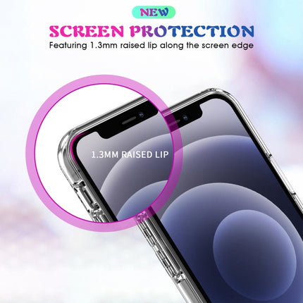 Magsafe Case Simple Magnetic Ring All-inclusive Clear Crystal Acrylic PC +TPU Shockproof Case For iPhone XR(Transparent)-garmade.com