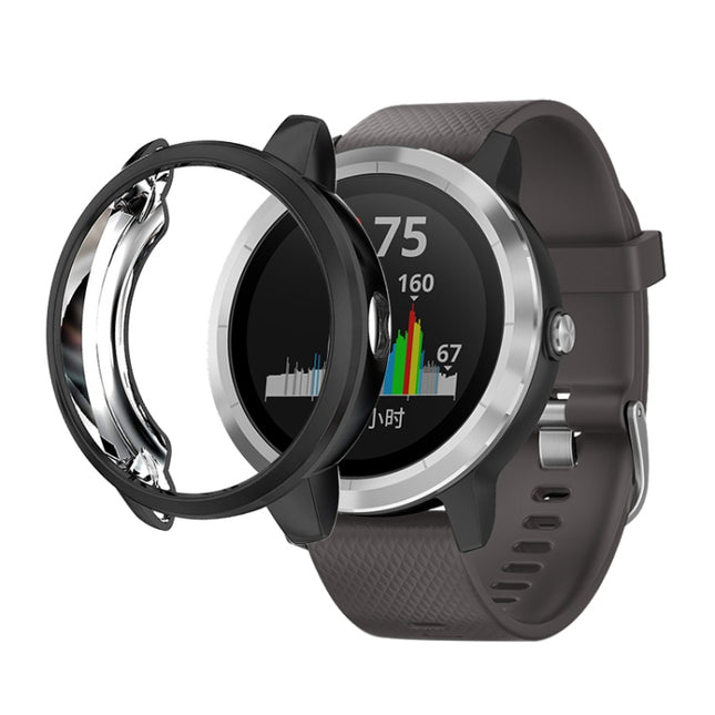 For Garmin Vivoactive 3 TPU Protective Case(Black)-garmade.com