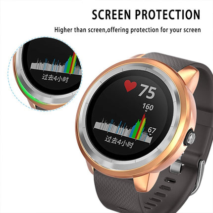 For Garmin Vivoactive 3 TPU Protective Case(Rose Gold)-garmade.com