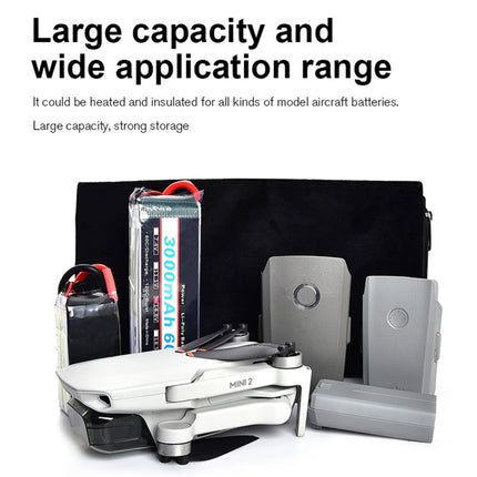 STARTRC 1108800 Universal Drone Model Battery Automatic Electric Heating Preheating Insulation Bag for DJI Mavic Mini 2-garmade.com