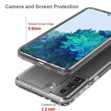 For Samsung Galaxy S21+ 5G Shockproof Scratchproof TPU + Acrylic Protective Case(Transparent)-garmade.com