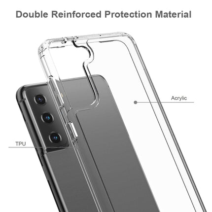 For Samsung Galaxy S21+ 5G Shockproof Scratchproof TPU + Acrylic Protective Case(Transparent)-garmade.com