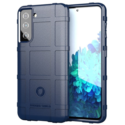 For Samsung Galaxy S21 5G Full Coverage Shockproof TPU Case(Blue)-garmade.com