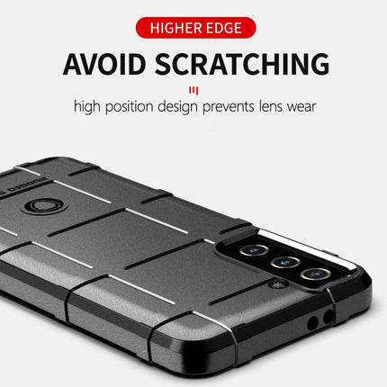 For Samsung Galaxy S21 5G Full Coverage Shockproof TPU Case(Blue)-garmade.com