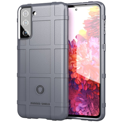 For Samsung Galaxy S21 Plus 5G Full Coverage Shockproof TPU Case(Grey)-garmade.com