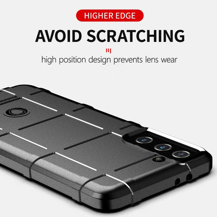 For Samsung Galaxy S21 Plus 5G Full Coverage Shockproof TPU Case(Grey)-garmade.com